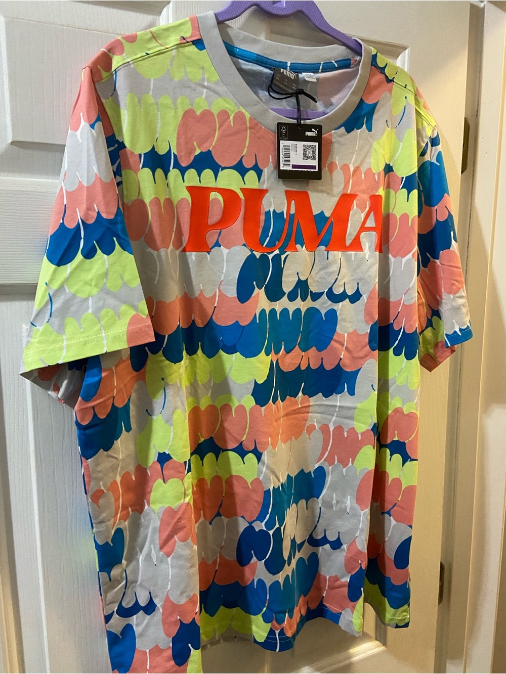 XXL Puma NWT Multicolor Graphic Logo T-Shirt